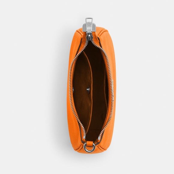 New🍊Coach Teri Orange Mini Crossbody Bag With Star Charm - Picture 3 of 6